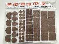 Накладки на ножки самоклеящиеся, протекторы фетровые для мебели, войлочные подпятники мебельные TIMLINE TL 28.40000-TL 28.40016